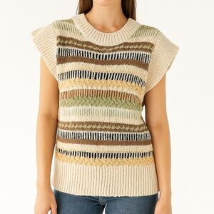 NWT Vintage Elan Knit Boho Top